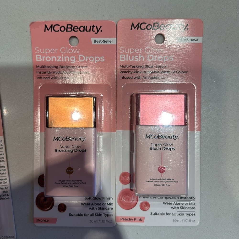 Brand new MCoBeauty products